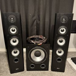 Axiom M60 Towers W/ Matching Subwoofer