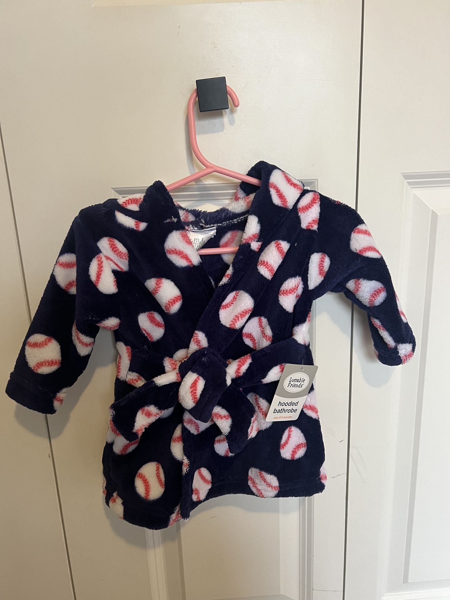 Baseball Infant Robe – Brand New with Tags