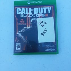 Call Of Duty Black Ops 3 Xbox One Game