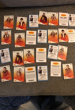 TOPPS, DENNYS, STARWARS CARD COLLECTION