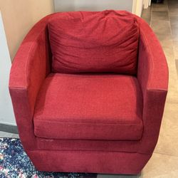 Red Living Room Chair