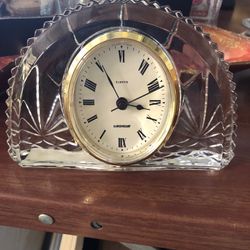 Crystal Clock -$10.00- Was $29.99