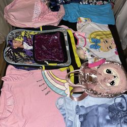 10/12 Pjs & Girls Backpacks