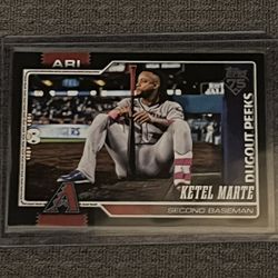 Ketel Marte CASE HIT BLACK 06/10!!!