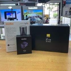 Nikon Bundle Z6 III W/ 24-70mm F4 Lens Godox Flash And Godox Trigger 