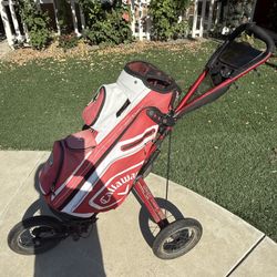 Sun Mountain Speed Cart w/Callaway Golf Bag Bundle 