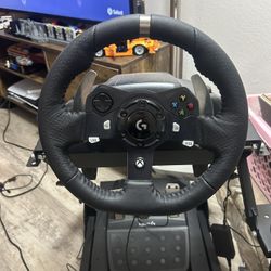 logitech g Gaming steering wheel 