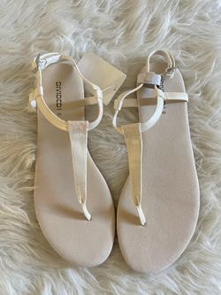 T-strap sandals new size 7.5