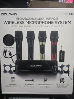 4 Karaoke Microphone 🎤  $65