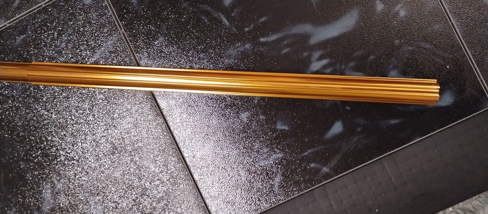 Brand New Fluted Gold BMX Seatpost 25.4mm