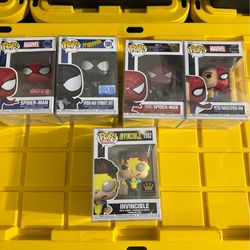 Funko Pops in protectors