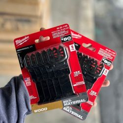 Milwaukee Multitool 5 Blades Pk  25.00 Each 