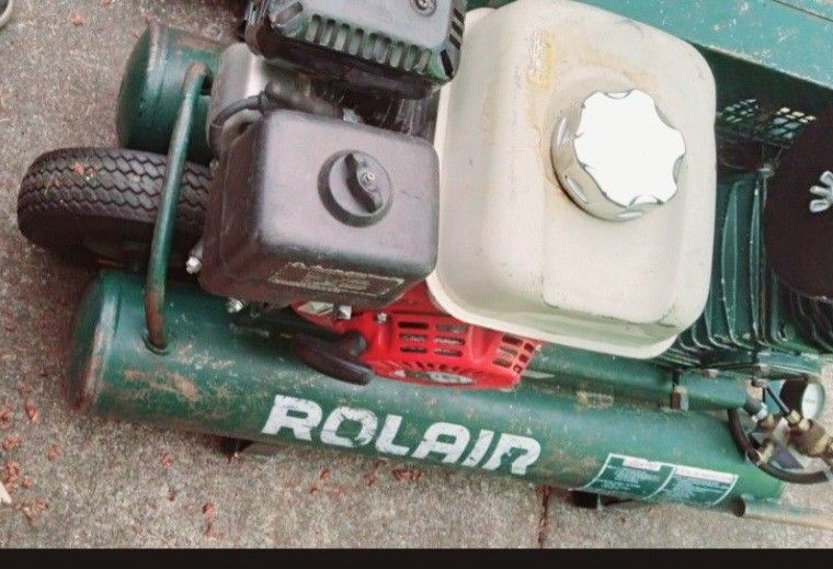 Rolair Gas Powered Air Compressor!!!