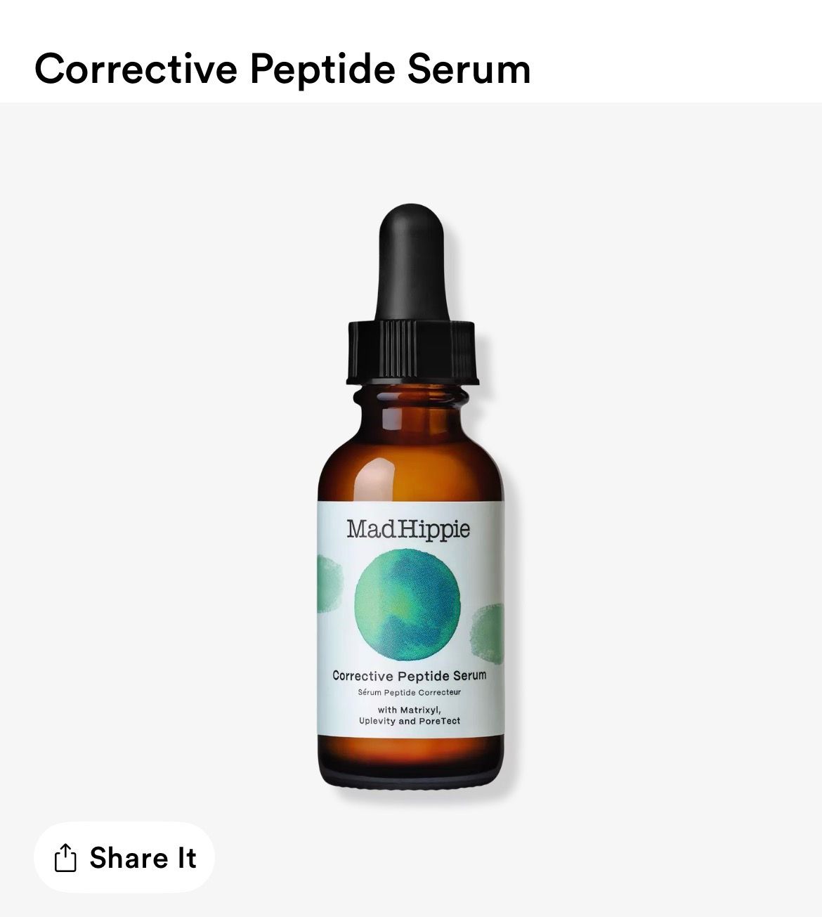 MAD HIPPIE SEALED CORRECTIVE SERUM