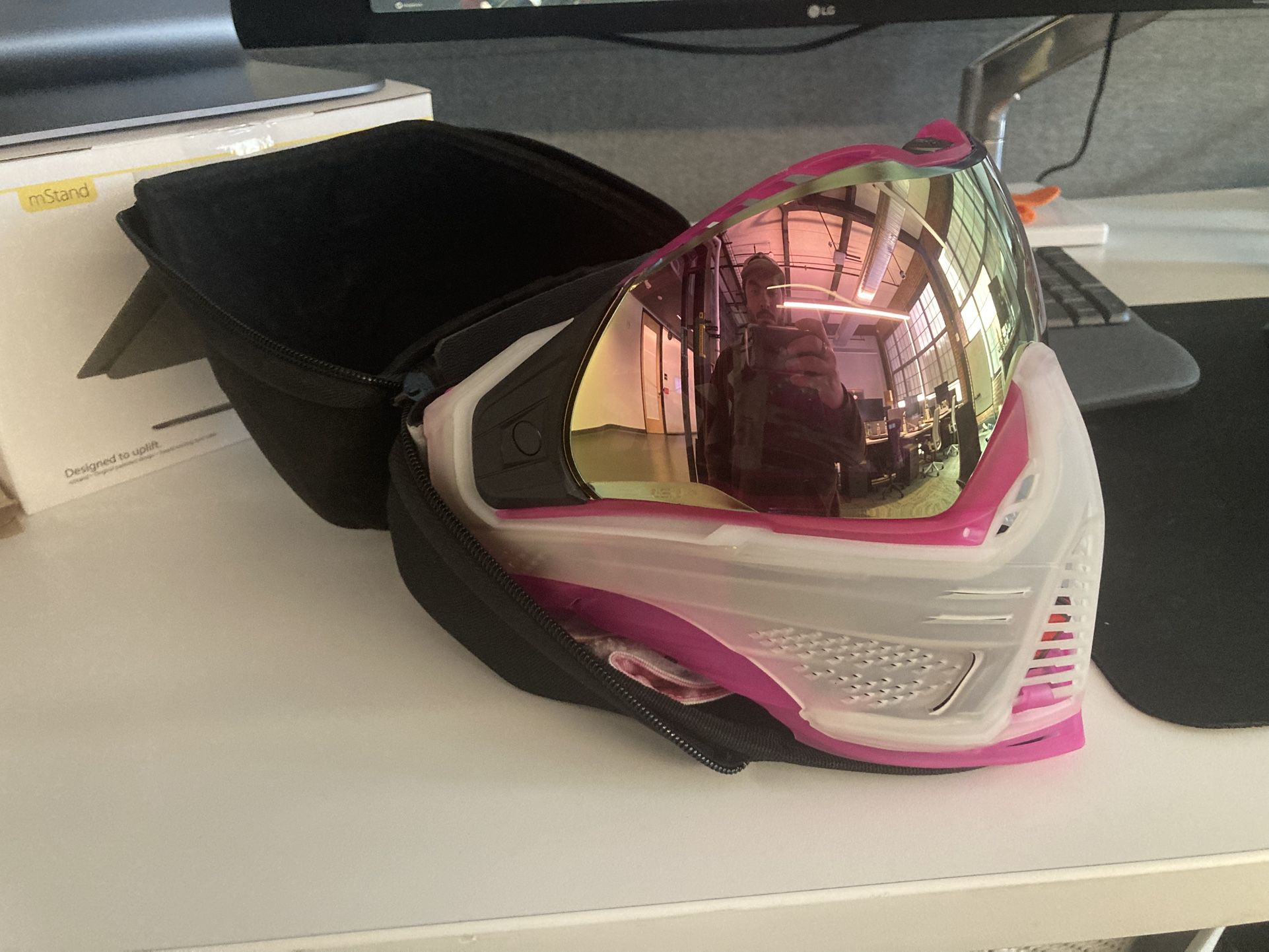 Push Paintball Face Mask with Case