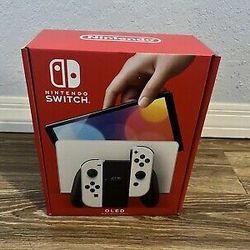 Brand New Nintendo Switch Oled - Neon Red Blue Joy-Con - In hand 

