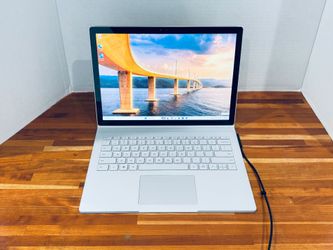 Microsoft SurfaceBook Core i5-6300u 2.40Ghz 8GB 256GB SSD Windows 11 Pro