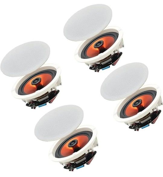 Herdio 6.5" 600 Watts Bluetooth Ceiling Speakers