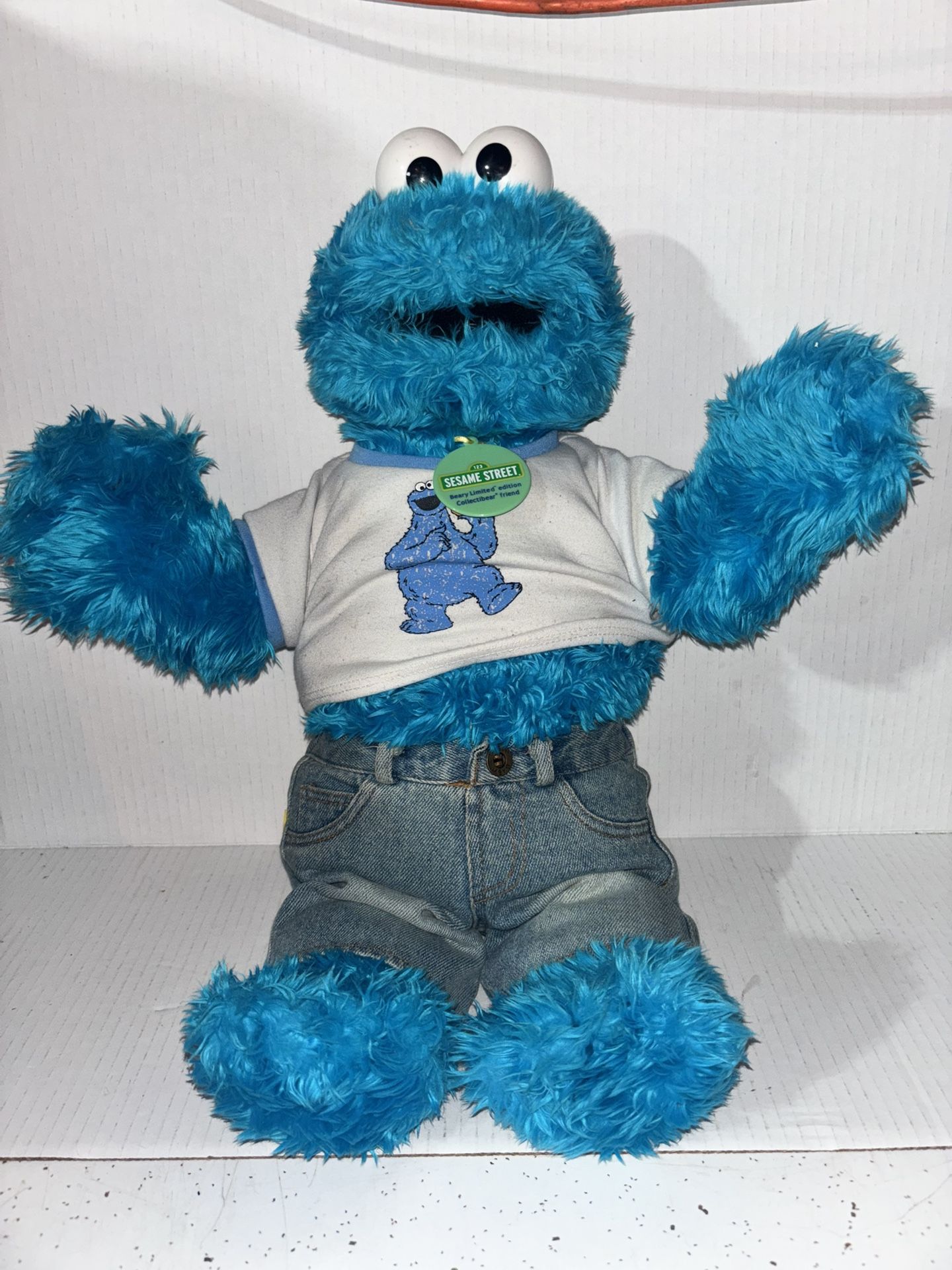 Cookie monster build a bear