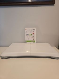 Wii Balance board, with Wii Fit