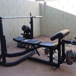 Working Out Bench 