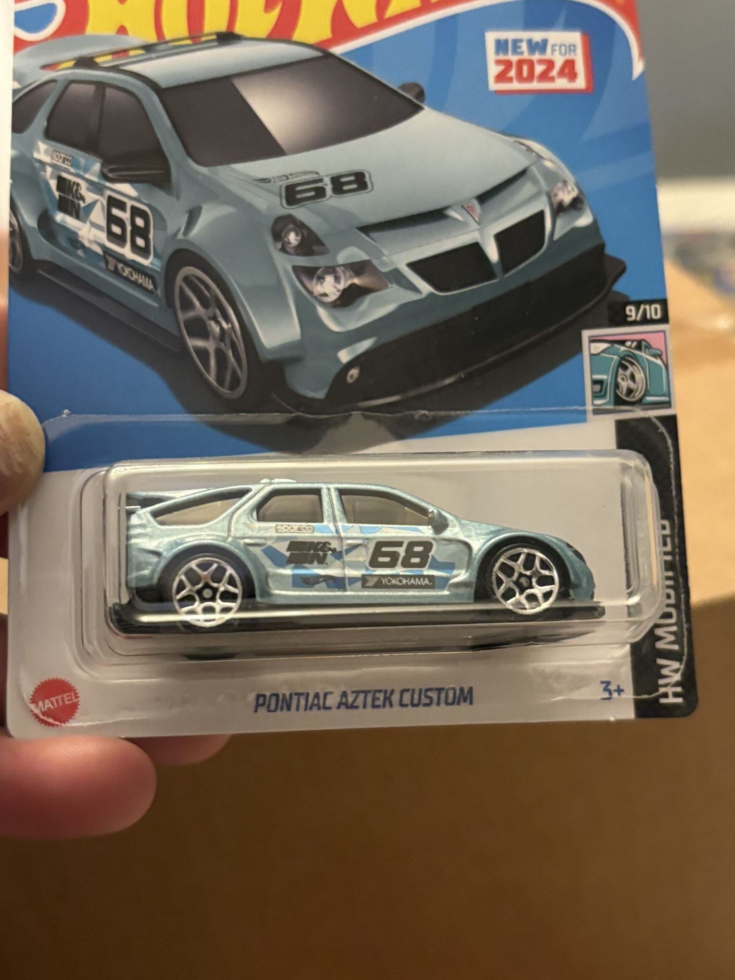 Hot Wheels Pontiac Aztek Custom 111/250 Modified 9/10 New for 2024, Blue