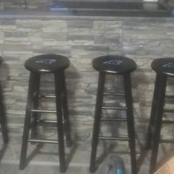 Carolina Panthers Bar Stools Set of 4