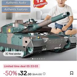 Brand New 1/24 Scale Remote Control Tank