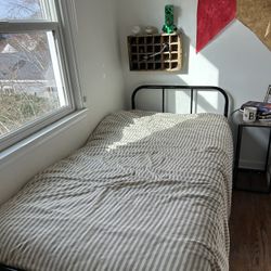 Twin metal Bed frame 