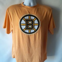 NHL Boston Bruins boys yellow short-sleeve T-shirt size XXL (18)