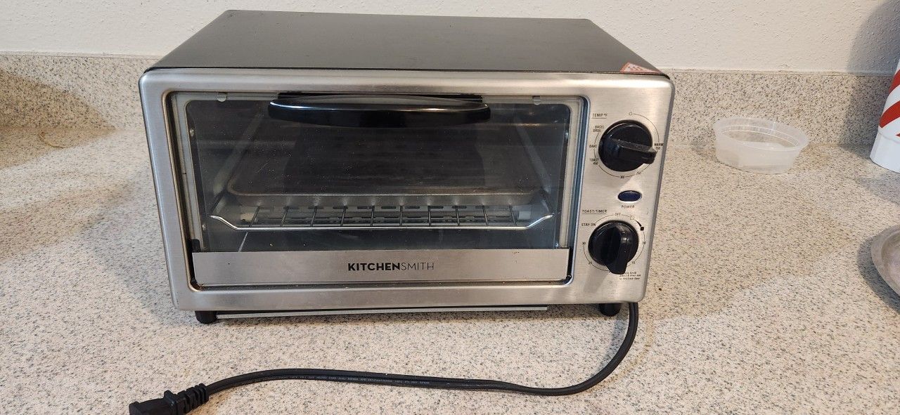 Plates, Toaster And Mixer