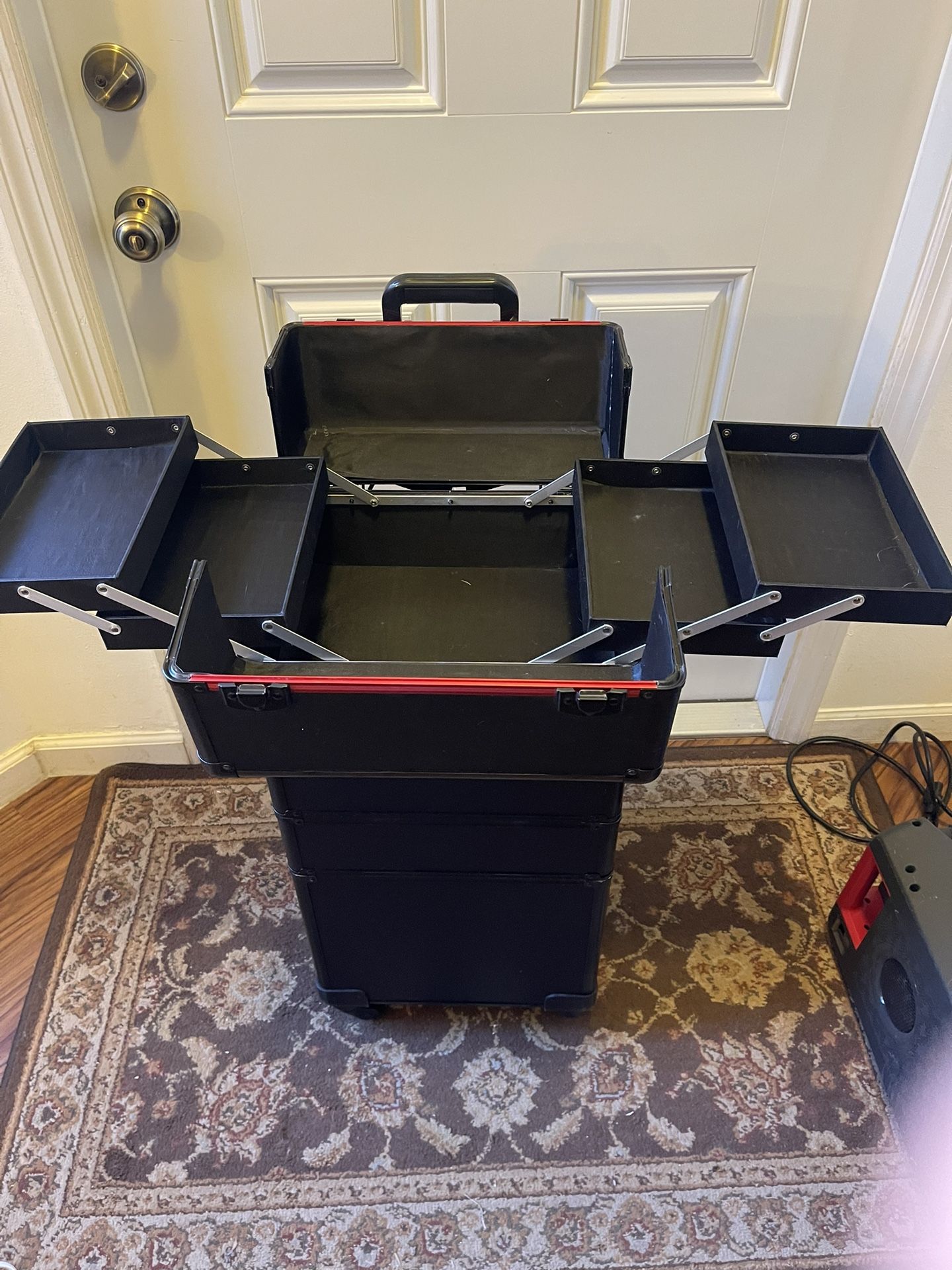 Makeup Cosmetic Travel Organizer Used But Good Condition $50 Firm On Price