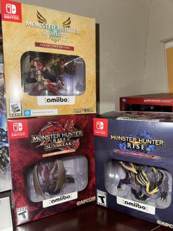 Monster Hunter Switch Collector’s Edition Set Of 3