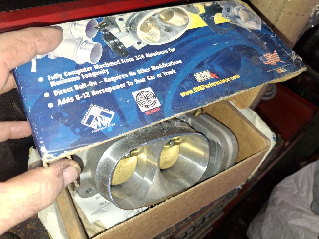 MUSTANG THROTTLE BODY [ BBK ] 