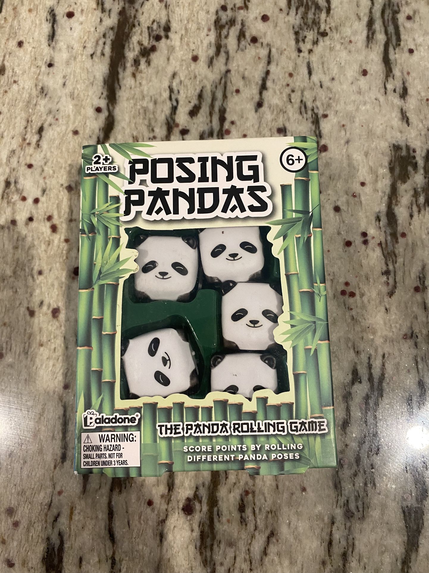 Posing Pandas The Panda Rolling Game Preowned
