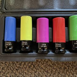 Boen 1/2” DR Deep Impact Sockets for Alloy Wheels