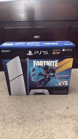 PS5 Slim Fortnite Bundle Disc-Free Console