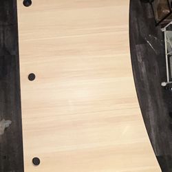 Adjustable Standing Desk Large Wood Top Electric 🔥