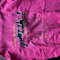 Pink Sp5der Hoodie