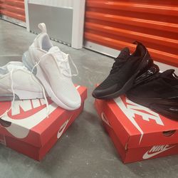 Nike Air Max 270s kids size 2.5 & 3.5
