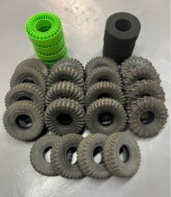 1.9 CRAWLER TIRES 120mm and INSERTS