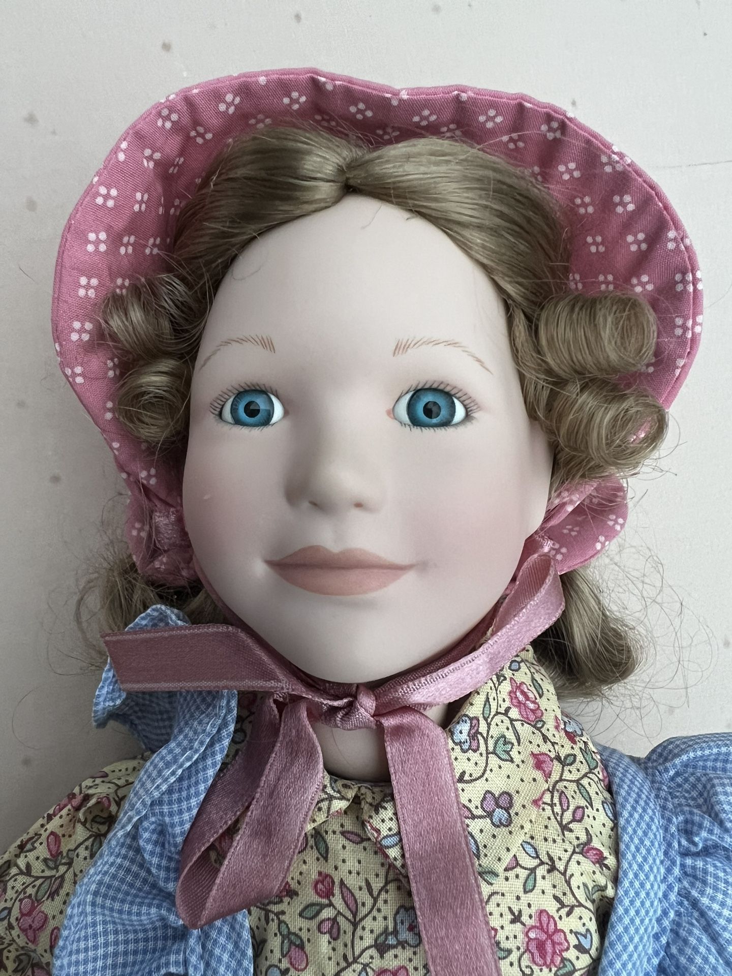 Ashton Drake Little House On The Prairie Mary Ingalls porcelain doll