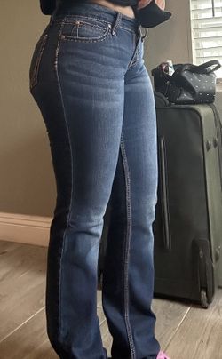 Bootcut Women’s Wranglers Cowgirl Jeans Blue Wranglers