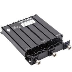 SGQ-450 25W UHF400-470MHz Customizable Frequency Duplexer Black Duplexer Plastic