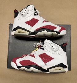 Nike Air Jordan 6 VI Retro Carmine Mens size 9.5 Basketball Shoes Rare!