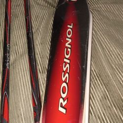 Like New Size 170 Factory Rossignol Axium Ski And Pole Setup
