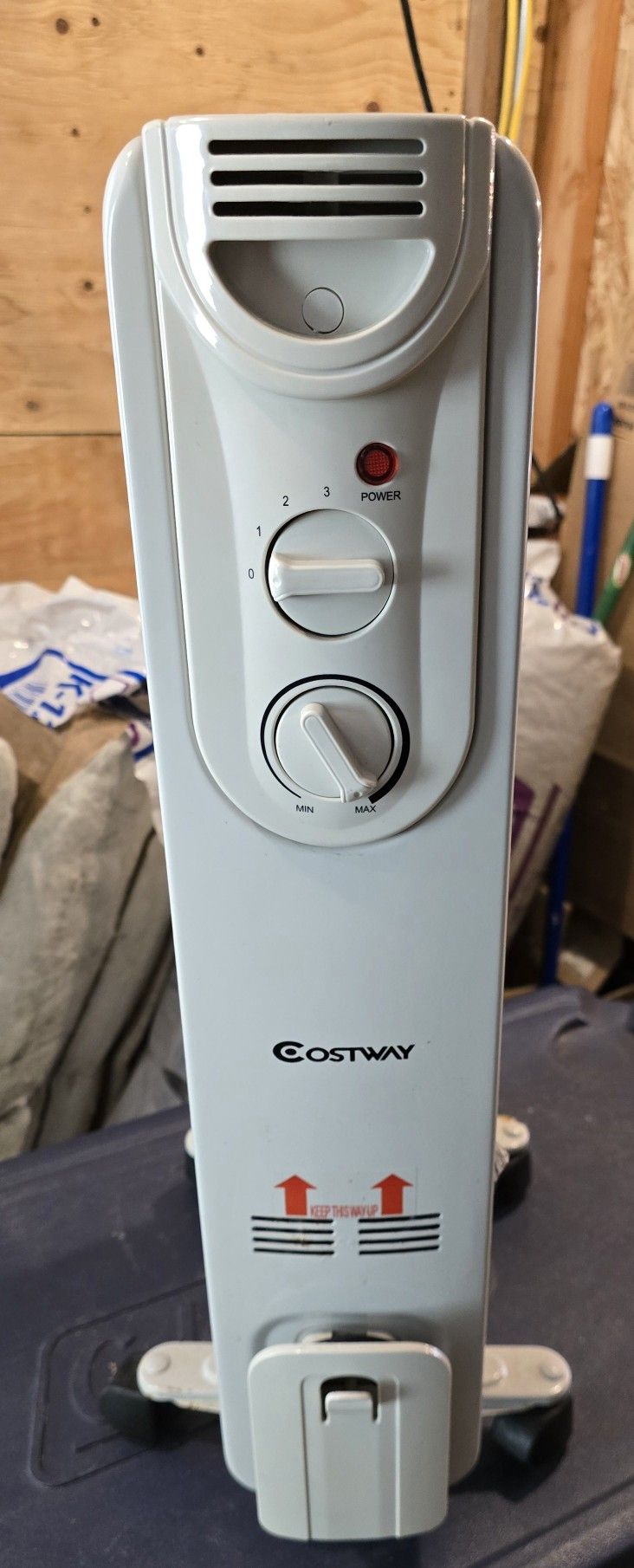 COSTWAY 1500W Oil Filled Radiator Heater