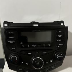 Honda Accord EX 2003 Radio 