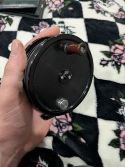 Rare Abel Spey Fly Fishing Reel (Gloss Black) + SA FIST 510gr Skagit Line - Serial #23770