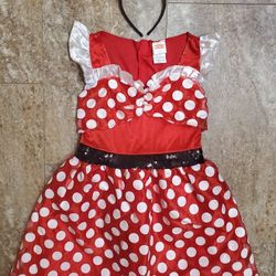 BRAND NEW MINNIE MOUSE COSTUME 14/16 GIRLS